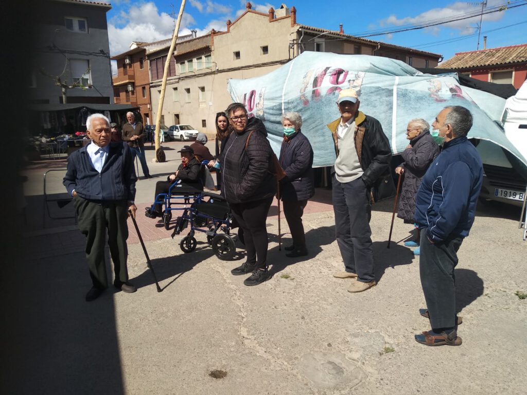 Paseo por Morata de Jalón, en la excursión con nuestros mayores